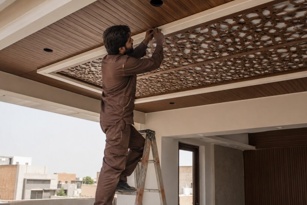 زخرفة CNC وأعمال PVC