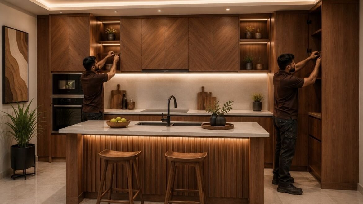 Professional kitchen interior design